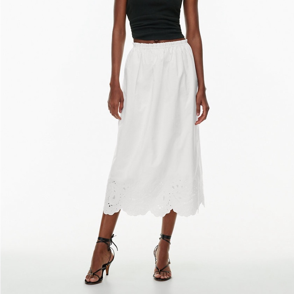 Aritzia - Little Moon Beachside Poplin Skirt